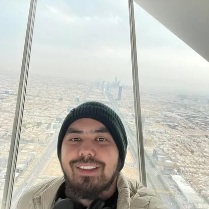 selfie high above riyadh
